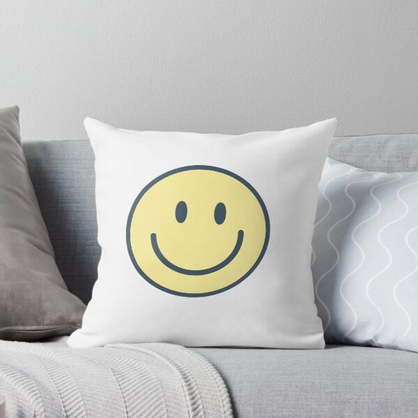 Item preview, Cute Smiley Face Yellow and Navy designed and sold by MadeByAyla.