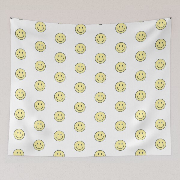 Item preview, Cute Smiley Face Yellow and Navy designed and sold by MadeByAyla.