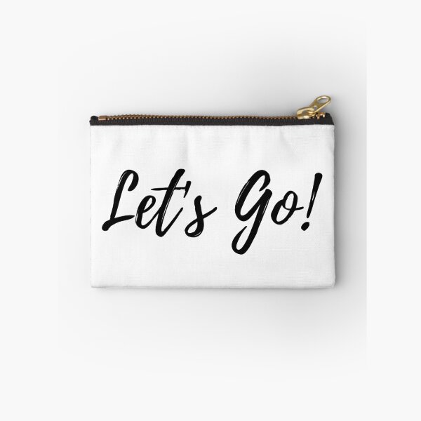 Item preview, Black Let's Go designed and sold by PolishedPin.
