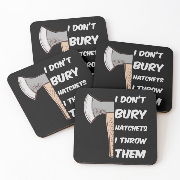 Item preview, Funny Axe Throwing I don't bury hatchets I throw them designed and sold by Click-Like.