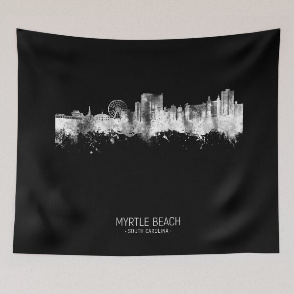 Item preview, Myrtle Beach South Carolina Skyline designed and sold by ArtPrints.