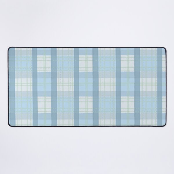 Item preview, Blue Plaid Pattern designed and sold by RoserinArt.