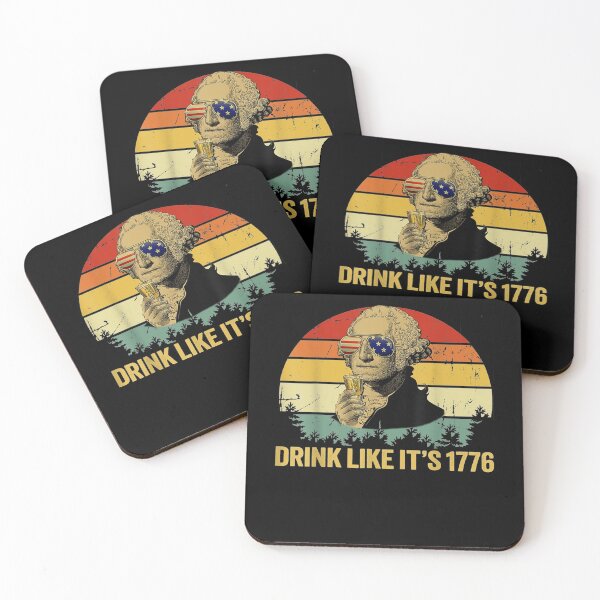 Item preview, George Washington Patriotic Drinking Like It's 1776 designed and sold by beata155.