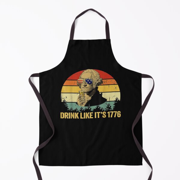 Item preview, George Washington Patriotic Drinking Like It's 1776 designed and sold by beata155.