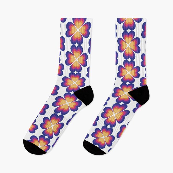Item preview, Bi sunset clover hearts designed and sold by Annka47.