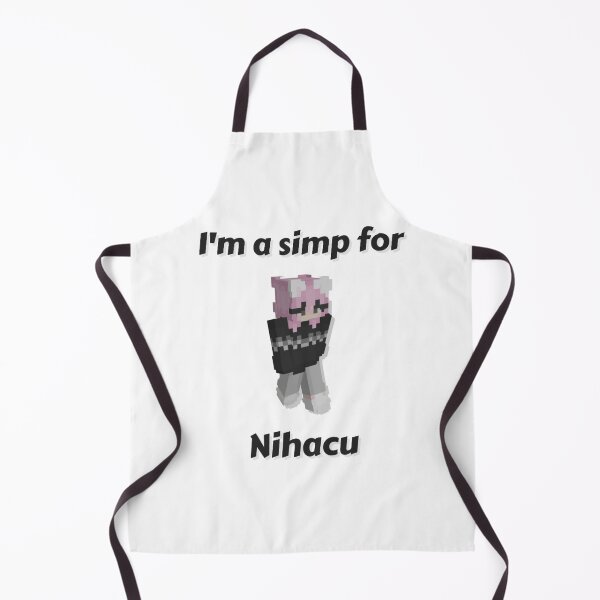 Item preview, I'm a simp for Nihacu (White Base) designed and sold by thecorvidking.