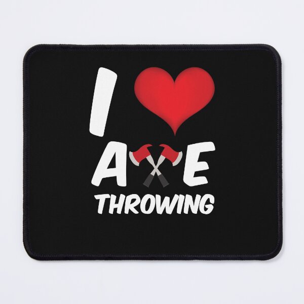 Item preview, Funny Axe Throwing I love heart axe throwing designed and sold by Click-Like.