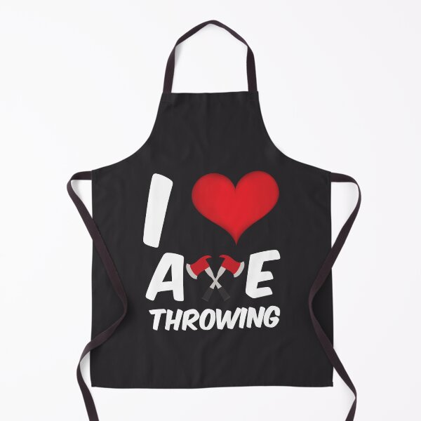 Item preview, Funny Axe Throwing I love heart axe throwing designed and sold by Click-Like.