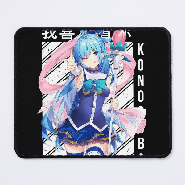 konosuba aqua mouse pad