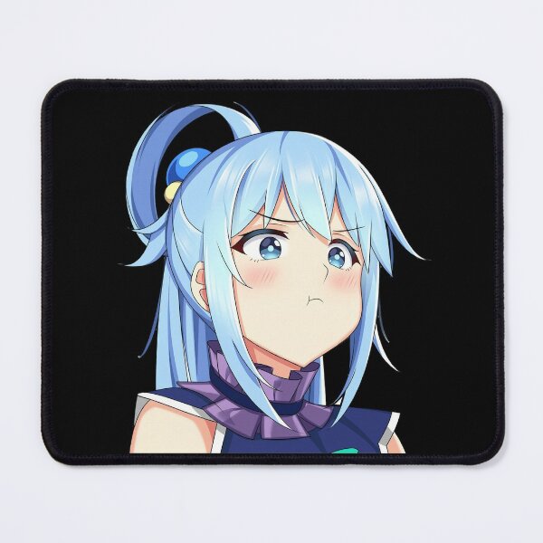 aqua mouse pad konosuba