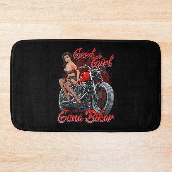 Item preview, Sexy Pin Up Girl Biker Motorcycle Gift For designed and sold by beata155.
