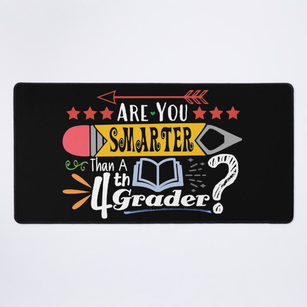Item preview, Are You Smarter Than A Fourth Grader? (Dark) designed and sold by the-krisney-way.