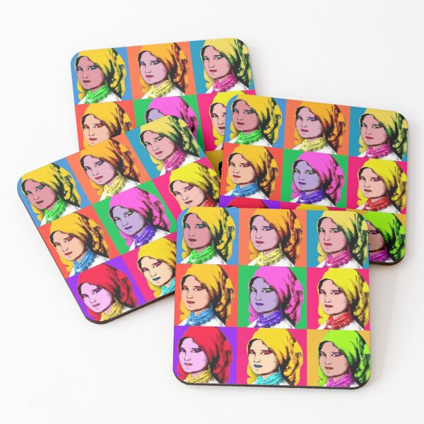 Item preview, Pop Art Peasant Woman | Grigoresco x Warhol designed and sold by visualteo.