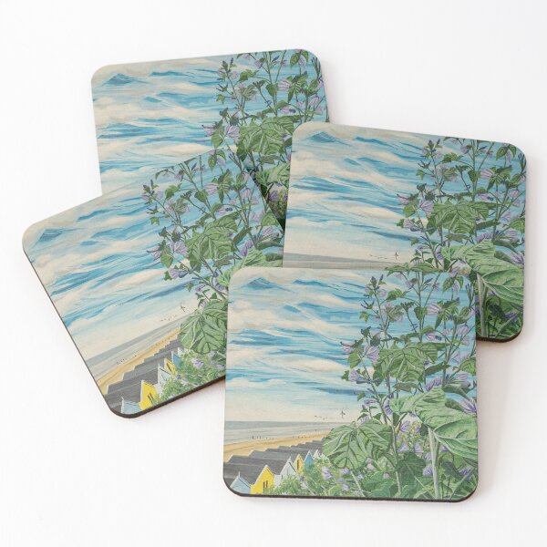 Item preview, Southwold flowers and beach painting designed and sold by Tom Crittenden.