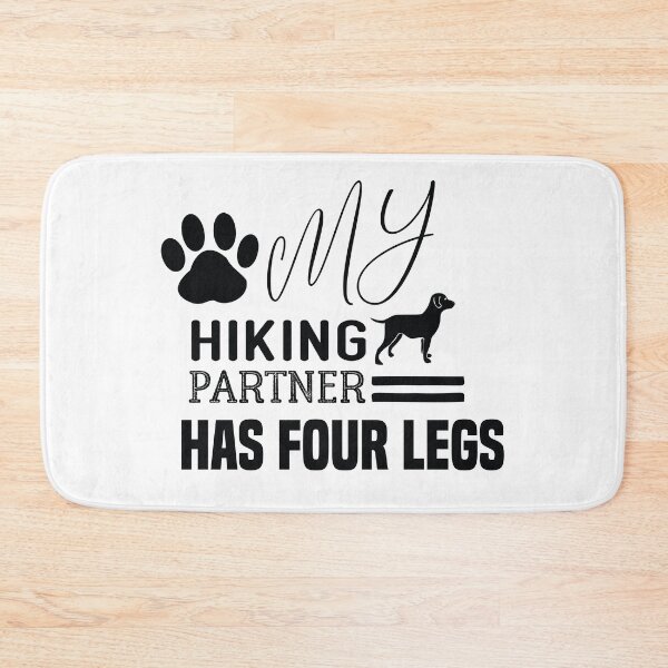 Item preview, My Hiking Partner Has Four Legs Gift Idea For Dogs Hiker lover  designed and sold by Yobeli.
