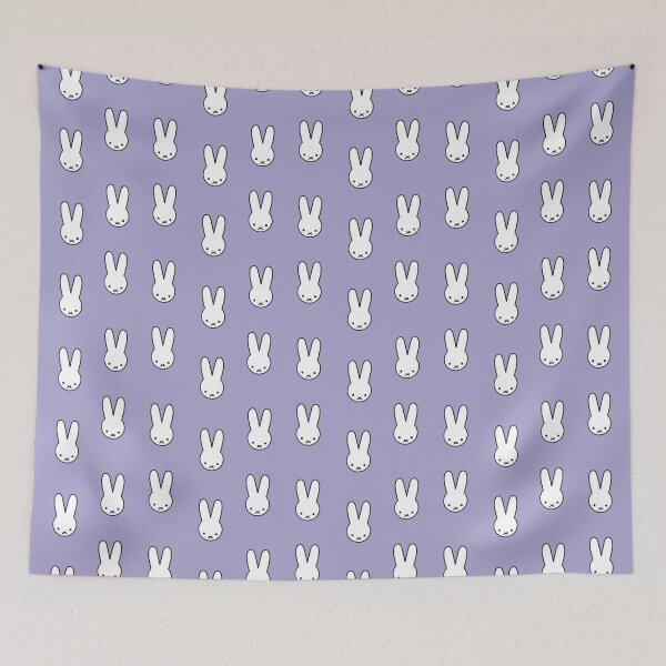 Item preview, cute pastel purple bunnies design designed and sold by moonbean-art.