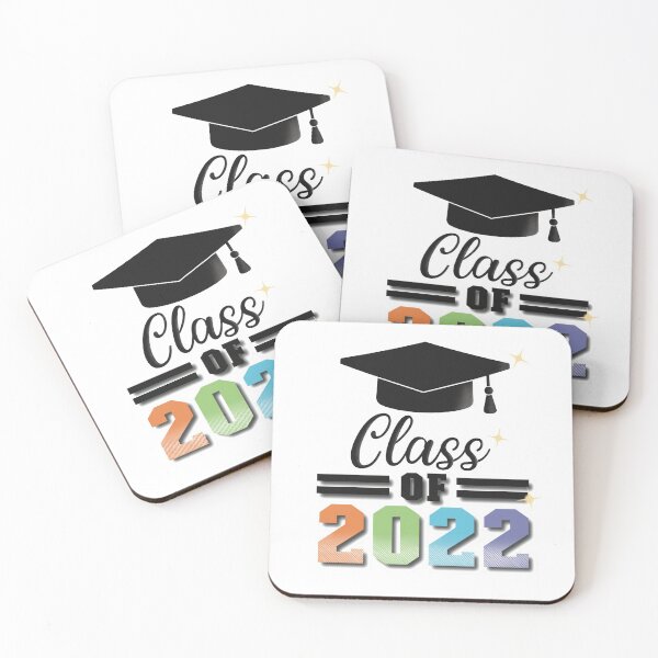 Item preview, Class of 2022 3 star multicolor - black letters designed and sold by FlorenciaBliss.