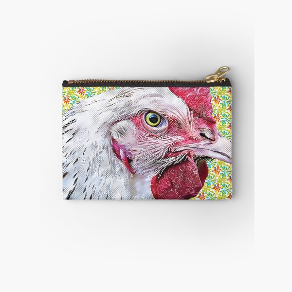 Item preview, Chicken with Vintage Abstract Background designed and sold by theblueofmyeye.
