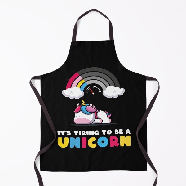 Item preview, It's tiring to be a unicorn  designed and sold by Mad-Minds.