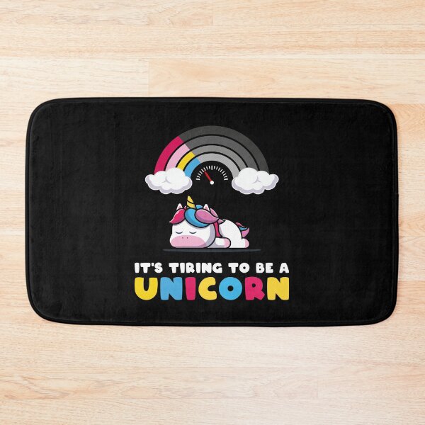 Item preview, It's tiring to be a unicorn  designed and sold by Mad-Minds.