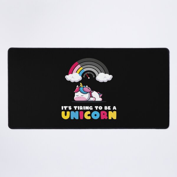 Item preview, It's tiring to be a unicorn  designed and sold by Mad-Minds.