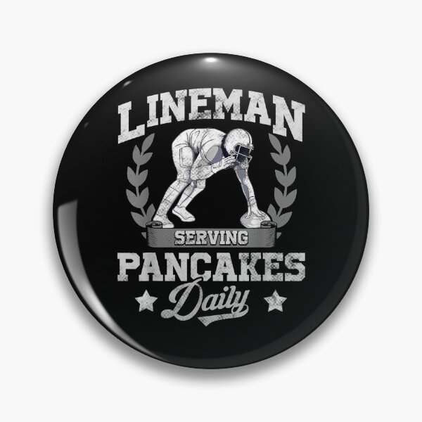 Item preview, Lineman Serving Pancakes Daily Offense designed and sold by beata155.