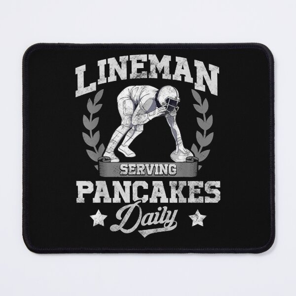 Item preview, Lineman Serving Pancakes Daily Offense designed and sold by beata155.