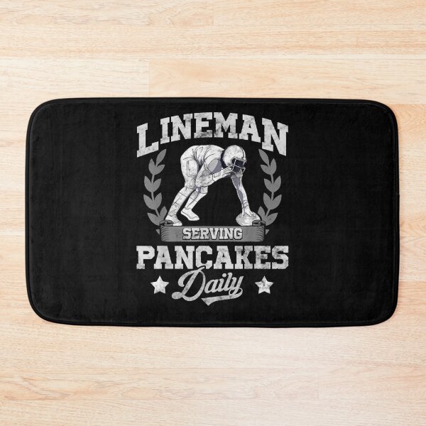 Item preview, Lineman Serving Pancakes Daily Offense designed and sold by beata155.