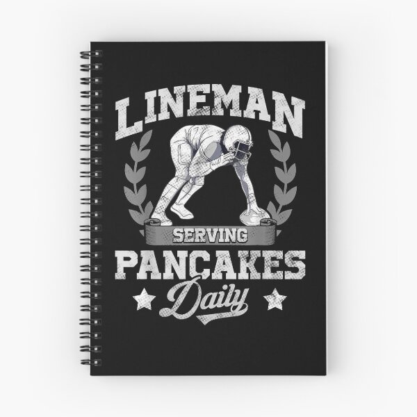 Item preview, Lineman Serving Pancakes Daily Offense designed and sold by beata155.