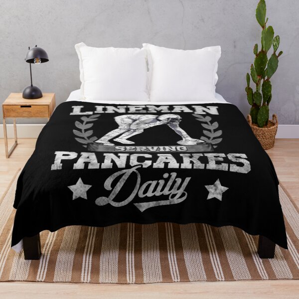 Item preview, Lineman Serving Pancakes Daily Offense designed and sold by beata155.