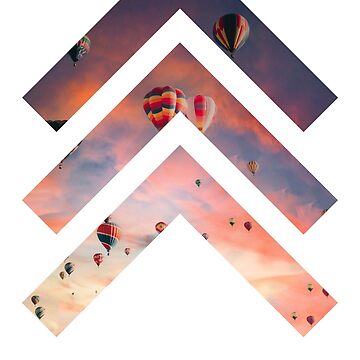 Artwork thumbnail, Balloon flight to see sunset by Butterfly-Dream