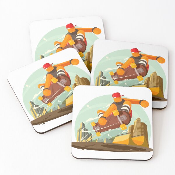 Item preview, Skateboarder  designed and sold by WellWornDesign.
