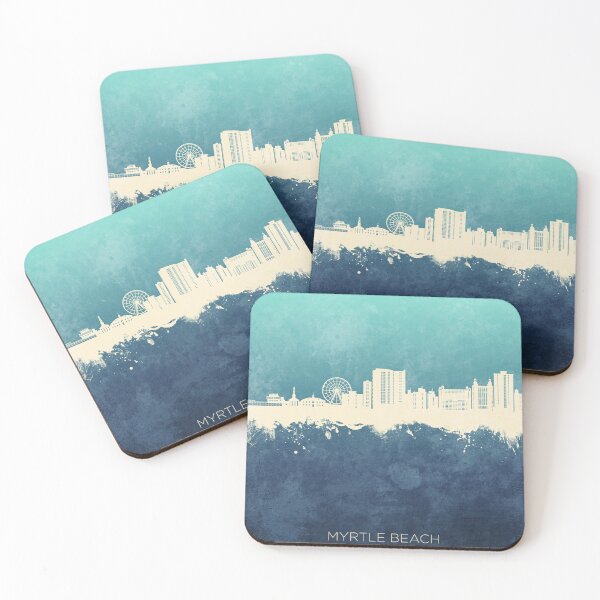 Item preview, Myrtle Beach South Carolina Skyline designed and sold by ArtPrints.