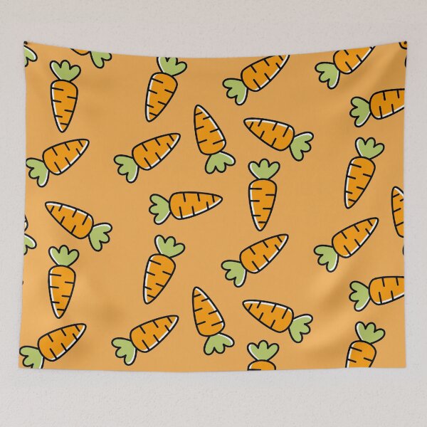 Item preview, Cute Carrot Pattern designed and sold by Full Moon.