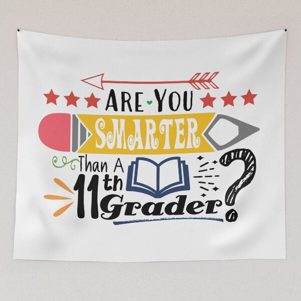 Item preview, Are You Smarter Than A Eleventh Grader? (Light) designed and sold by the-krisney-way.