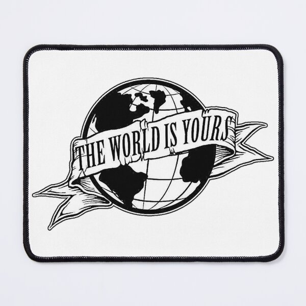 Item preview, THE WORLD IS YOURS designed and sold by Design-By-Dan.