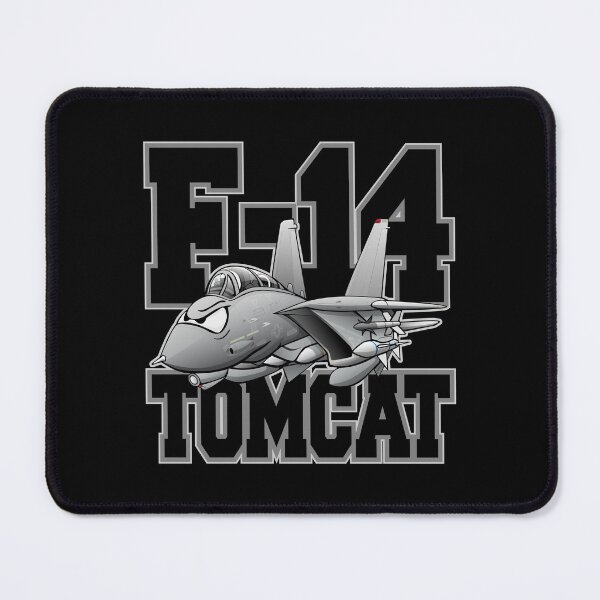 Item preview, F-14 Tomcat Military Fighter Jet Aircraft Cartoon Illustration designed and sold by hobrath.