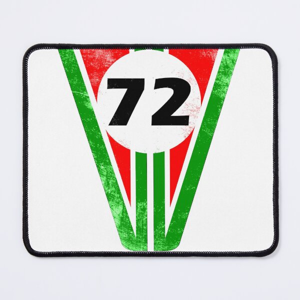 Item preview, 50th birthday Lancia Alitalia inspired distressed look designed and sold by OfficeShedInd.