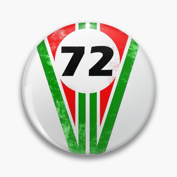 Item preview, 50th birthday Lancia Alitalia inspired distressed look designed and sold by OfficeShedInd.