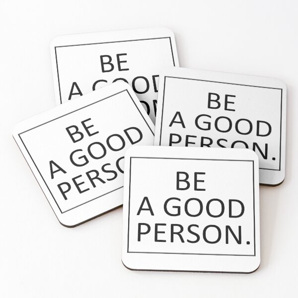 Item preview, Be A Good Person designed and sold by CaesarisHome.
