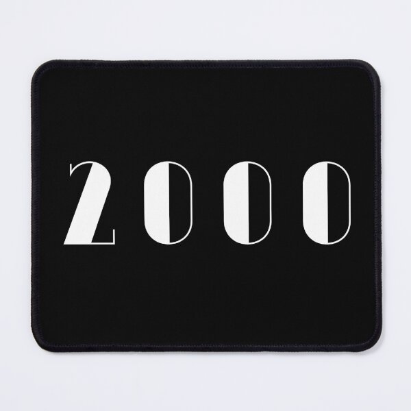 Item preview, Vintage Birthday 2000 White Text Typography Birthday designed and sold by Birthdates.