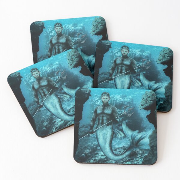 Item preview, Majestic Merman, Mythical Creature, Mermaid designed and sold by Your Favorite Shop.