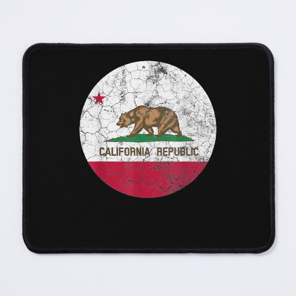 Item preview, California Flag Republic Retro Distressed Gift designed and sold by beata155.
