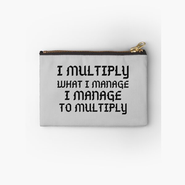 Item preview, I multiply what i manage , i manage to multiply designed and sold by Kuitoo.