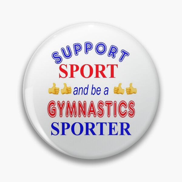 Item preview, Support Sport and be a Gymnastics Sporter designed and sold by captainpeter.