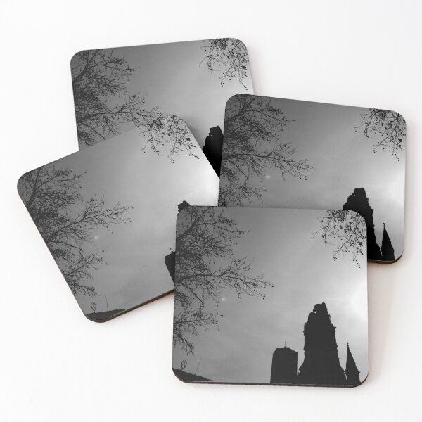 Item preview, Kaiser-Wilhelm-Gedachtnis-Kirche Silhouette, Berlin designed and sold by CloneDigitalArt.