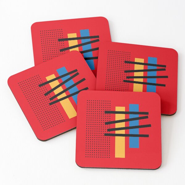 Item preview, Abstract Geometric Minimal Net and Stairway designed and sold by Anna Lemos.