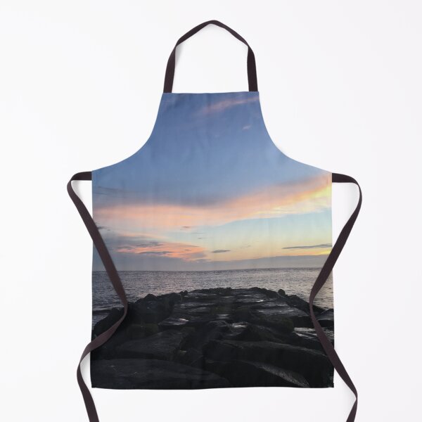 Item preview, Sunset over the jetties in Cape May, NJ designed and sold by Lexipooh76.