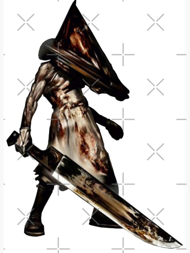 Pyramid Head (Red Pyramid Thing) (2) Photographic Print for Sale by  Design-By-Dan