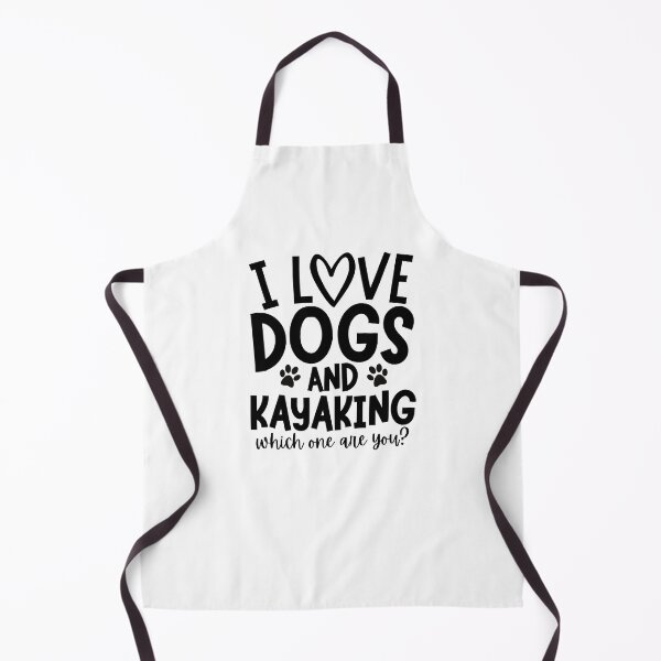 Item preview, I love dogs and kayaking. Which one are you? designed and sold by TheGreenGoat.